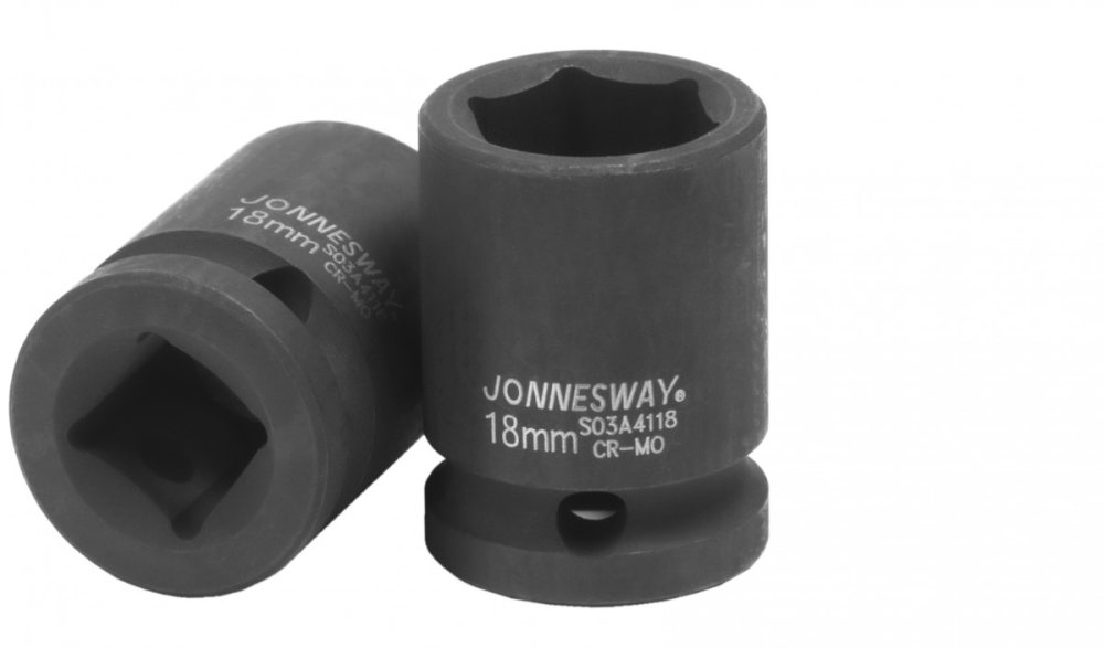 Головка ударная торцевая 18мм (1/2") JONNESWAY (S03A4118)