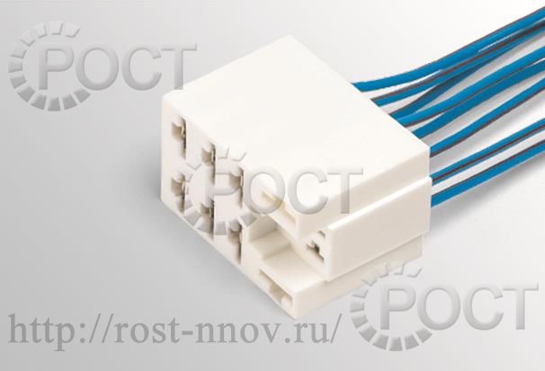 Колодка кнопки обогрева сидений Г-3110 проводами (мин. уп-ка 10шт.) CARGEN