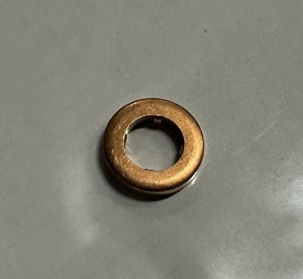 Кольцо уплотнительное форсунки (шайба медная) дв. FOTON 2.5 (G21A) Г-А21R22 Г-ль Next, Г-ль NN, Г-2217 NN, В-дай Next