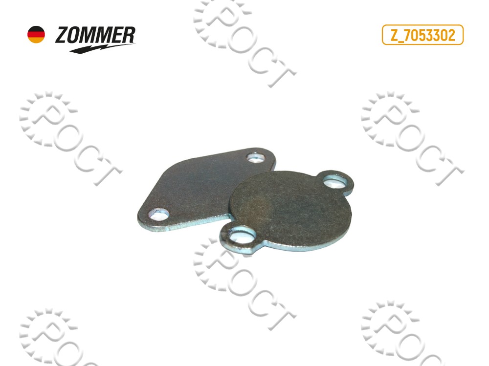Заглушки клапана ЕГР дв. Cummins ISF 2.8 (к-т. 2шт) (гальванопокрытие) ан.705.3302 (18088)
