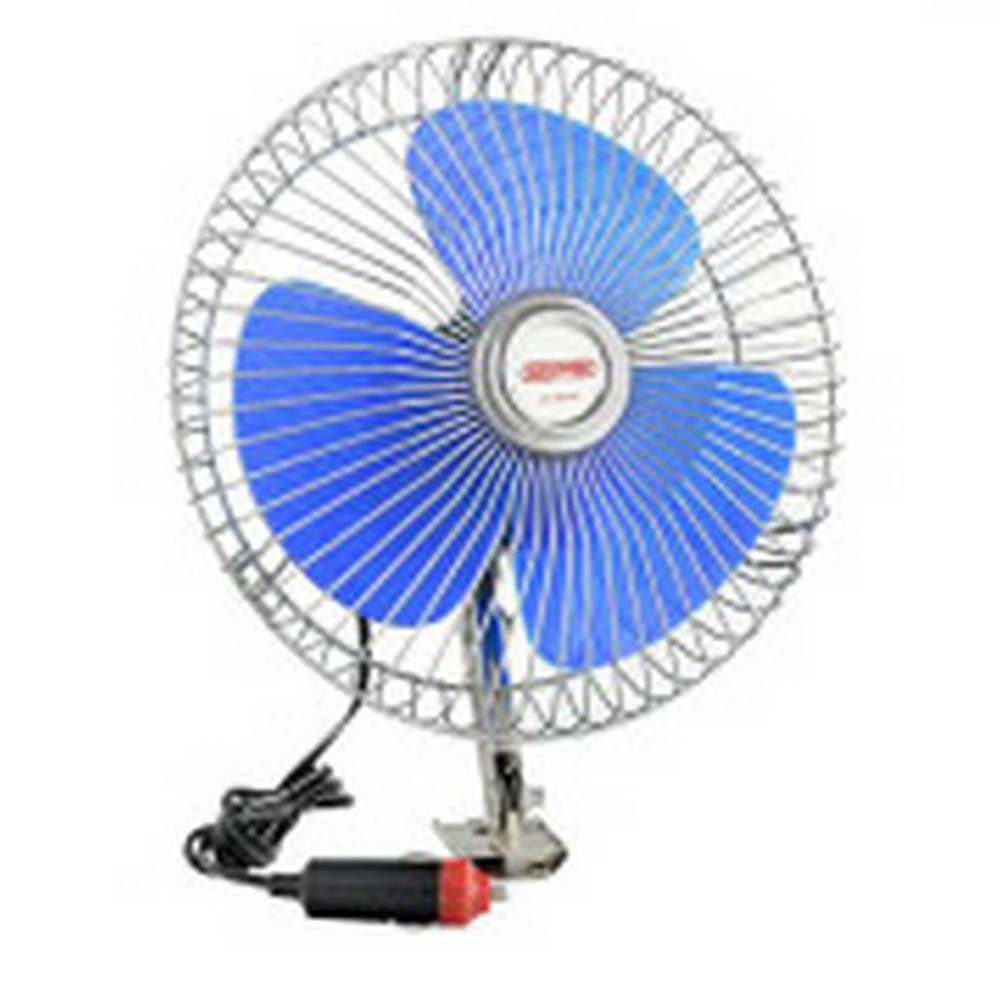 Вентилятор 6" а/м в салон SKYWAY 12V винт. крепление металл-пластик (S01901003)