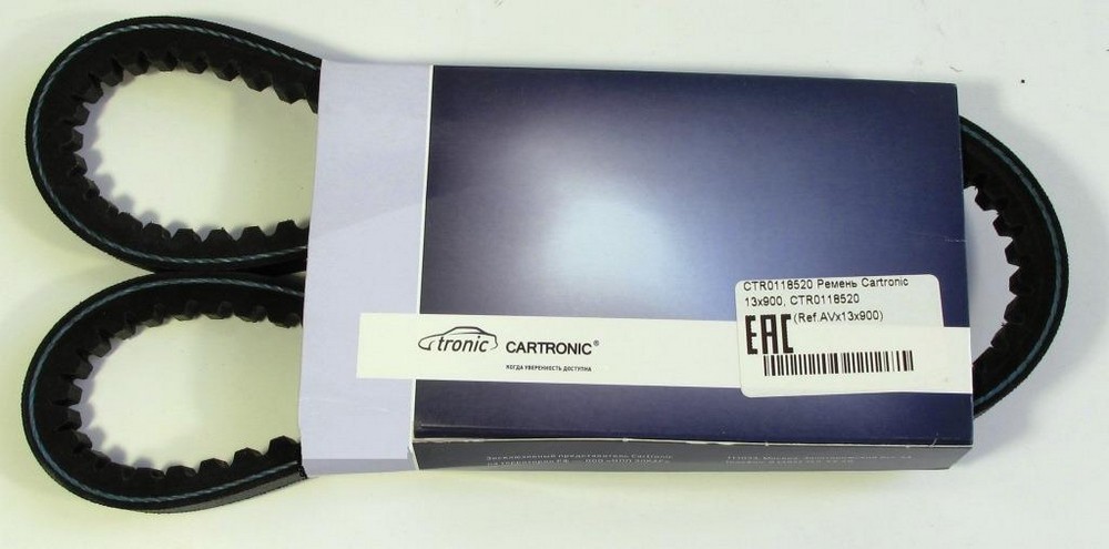 Ремень 900 (11х10) вентилятора дв. 402, 4216 Г-3302-Бизнес зубчатый