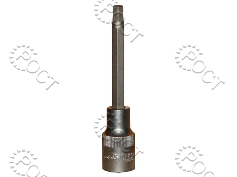 Головка торцевая  HEX  7 мм (1/2") 100 мм со вставкой АвтоDело (39387)