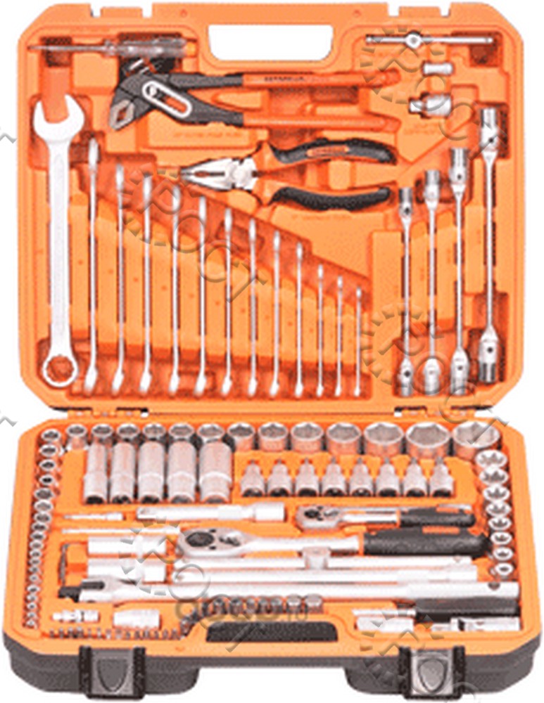Набор инструмента  АвтоDело "Professional" 123 предм. 1/2"-1/4" (39824)