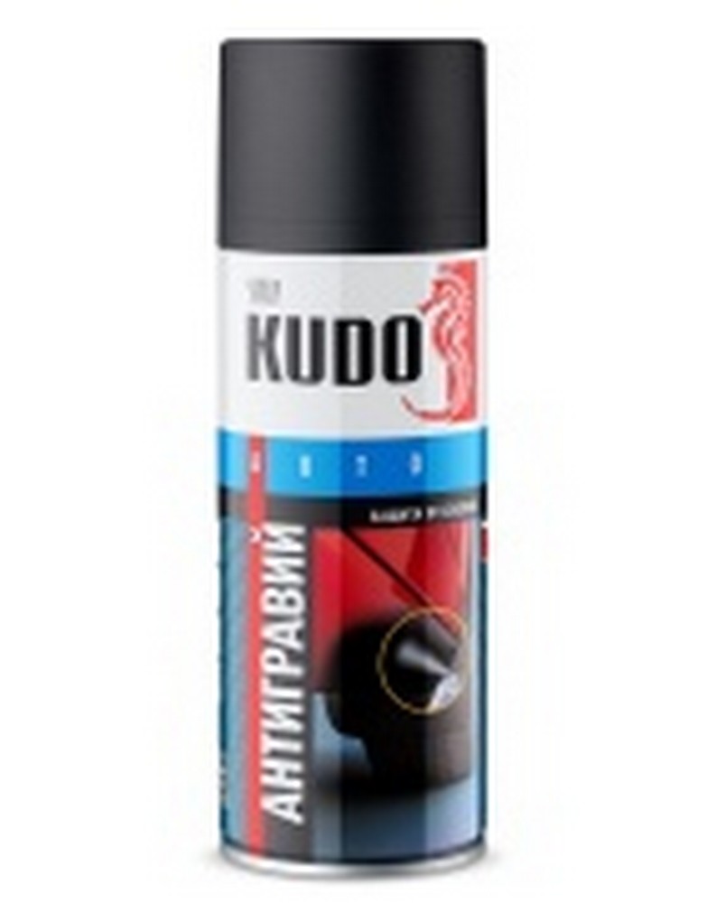 Мастика-антигравий KUDO черный (520 мл)