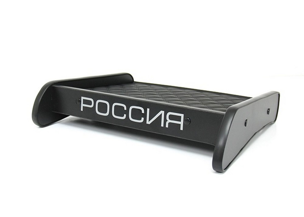 Стол на панель Г-3302 н/об. (черный) экокожа стеганая, черный ромб