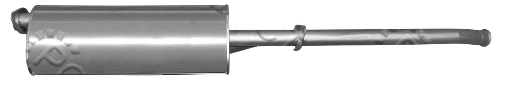 Глушитель Г-3302 дв. Cummins ISF 2.8 (борт удлиненная) Евро-3