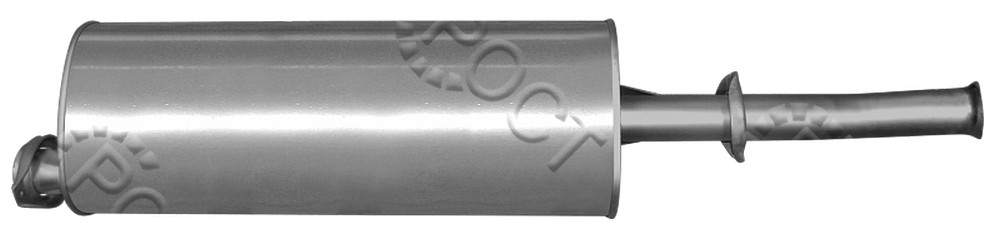 Глушитель Г-3302 дв. Cummins ISF 2.8 (автобус, борт) Евро-3