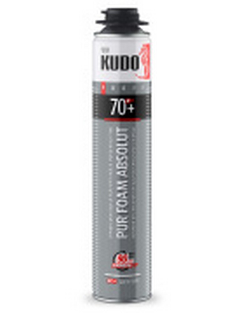 Пена монтажная профессиональная  KUDO PROFF 70+ (1000 мл., 1010 гр.)
