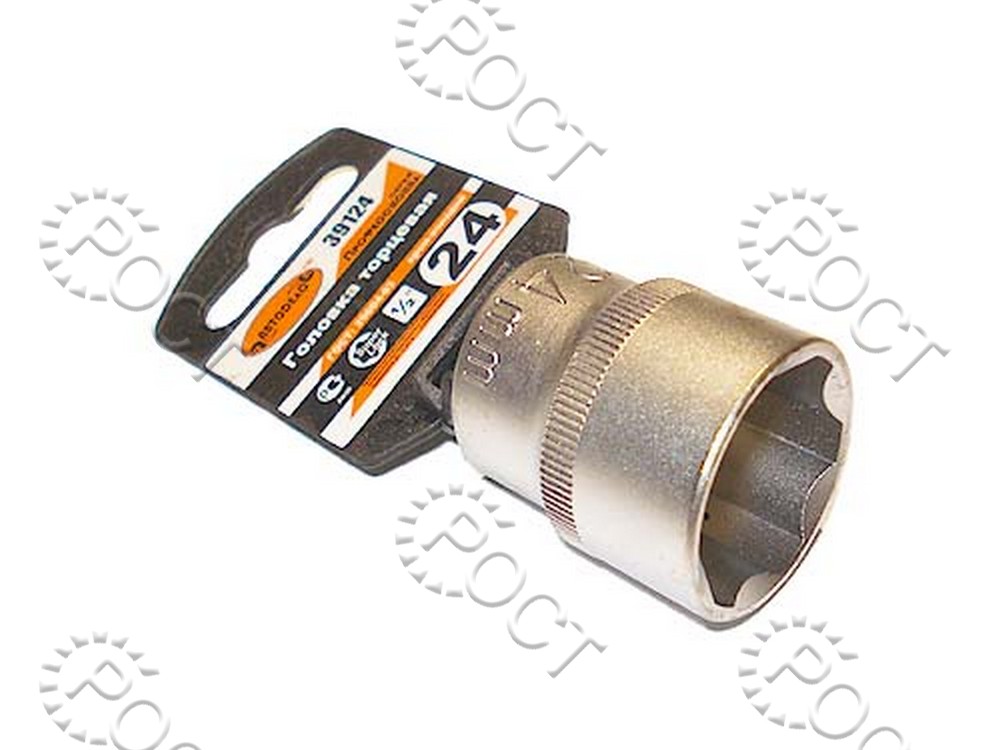 Головка торцевая *24мм (1/2") АвтоDело "Professional" (39124)