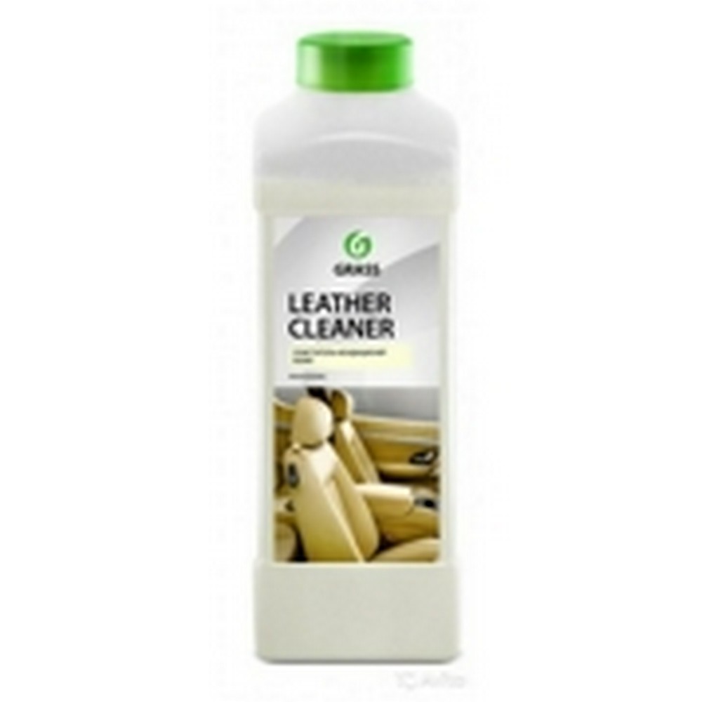 Очиститель обивки салона GraSS "Leather Cleaner" кожи+кондиционер (1 л.) канистра (131100)