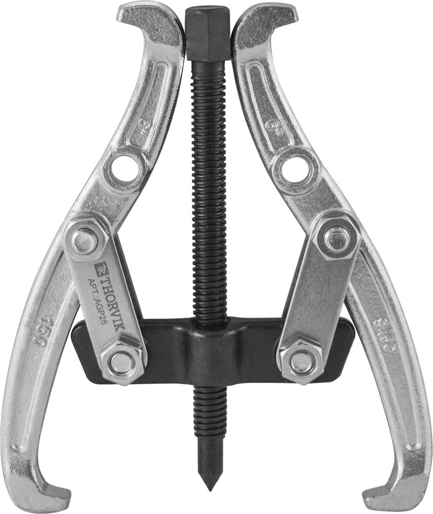 Съемник 2-х лапый шарнирный 200 мм ф 80-203 мм Thorvik