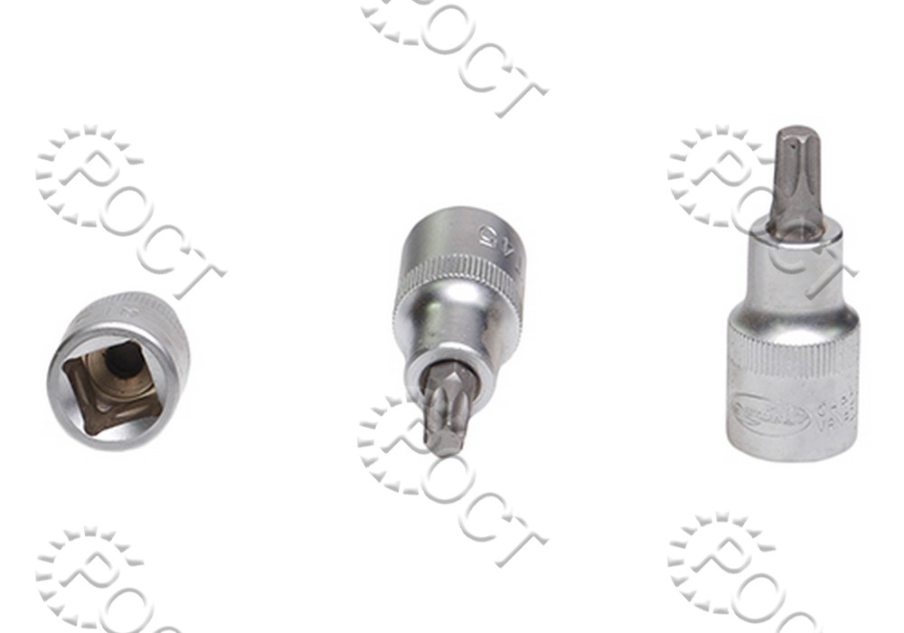 Головка торцевая  TORX Т45 (1/2")  55 мм со вставкой АвтоDело (39345)