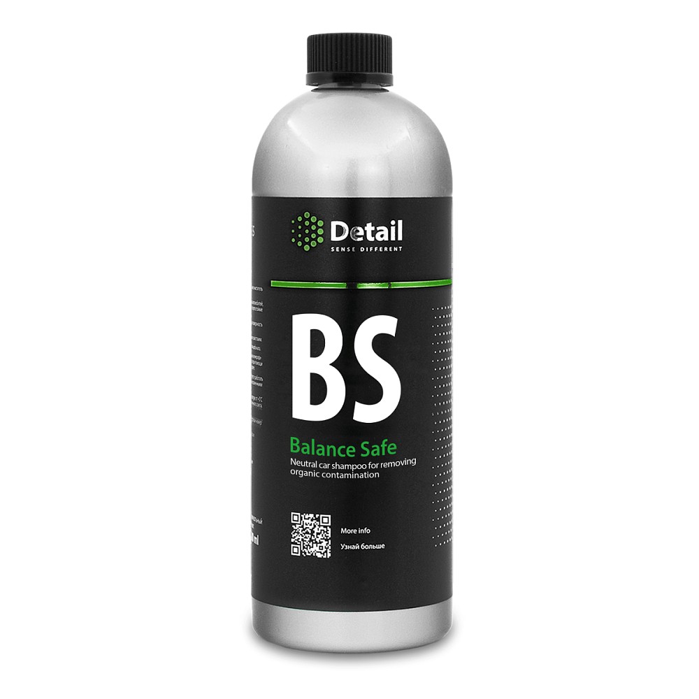 Автошампунь "Detail" BS "Balance Safe" бесконтактный для предварительной мойки (1 л.) нейтральный