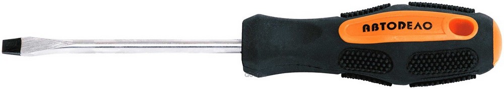 Отвертка шлицевая SL6 100мм "АвтоDело" (30760)