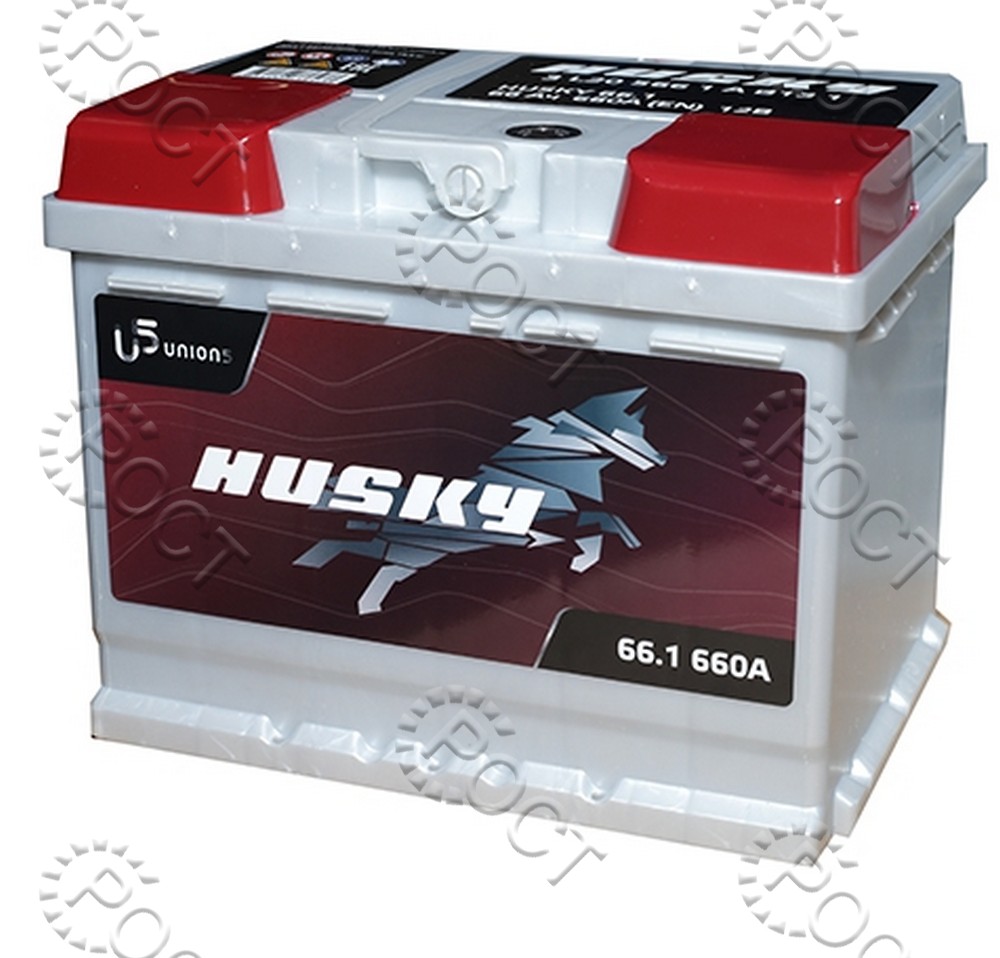 Аккумулятор  66 HUSKY SMF обратная полярность (242*175*190) пусковой ток 660А