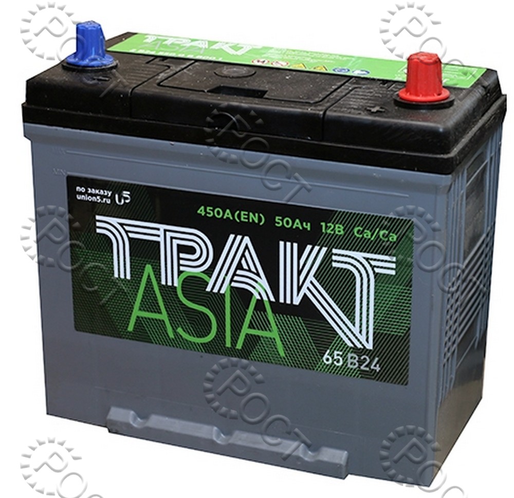 Аккумулятор  50 "ТРАКТ Asia" обратная полярность (237*134*205/226) пусковой ток 450А