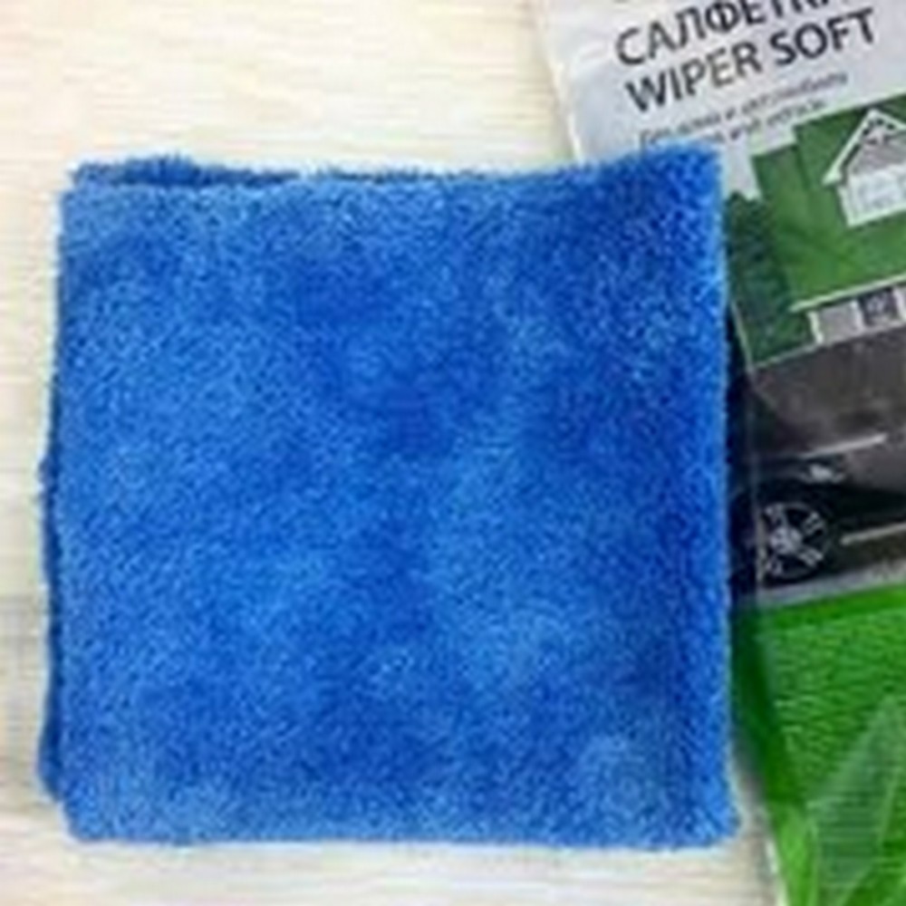 Салфетка микрофибра "GraSS" Wiper soft (40*40 см) (IT-0352)