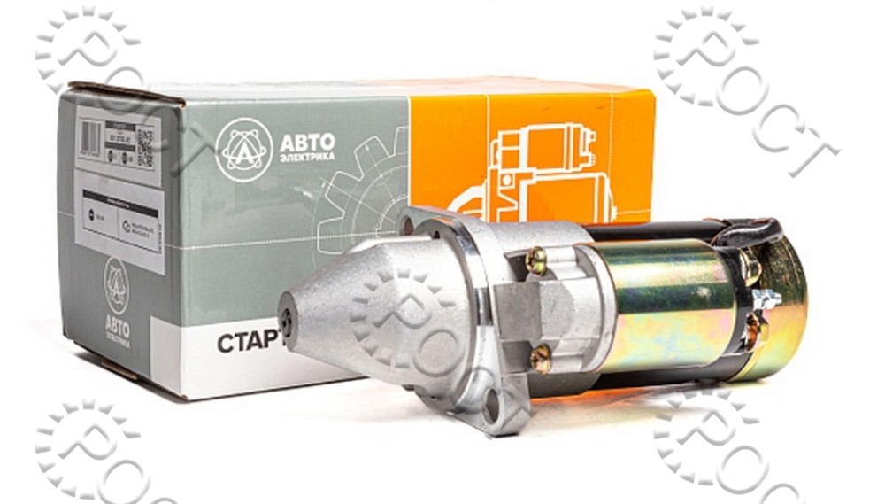 Стартер дв. ЗМЗ-402, УМЗ-4216, EvoTech 2 7, УАЗ дв. УМЗ-417, 421 редукторный (1.2/2.0 кВт, 12 В, 9 зуб) (ан. 9241.3708, 5732.3708, 6002.3708)