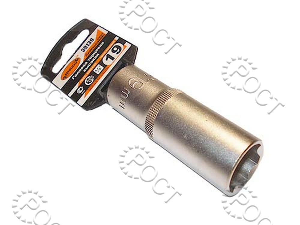 Головка торцевая *19мм (1/2") высокая   АвтоDело "Professional" (39139)