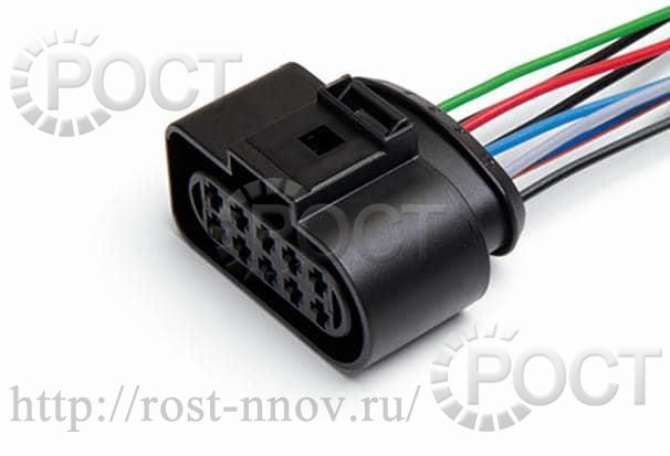 Колодка блок-фары Г-А21R22 Г-ль Next, ВАЗ-2170 с проводами (уп-ка 10шт.) CARGEN