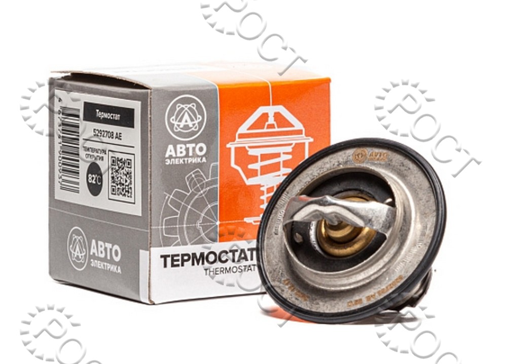 Термостат (82С) дв. Cummins 3.8 Г-33104, ПАЗ, КА - З (5292708, 3973834, 5256423, 4929642)