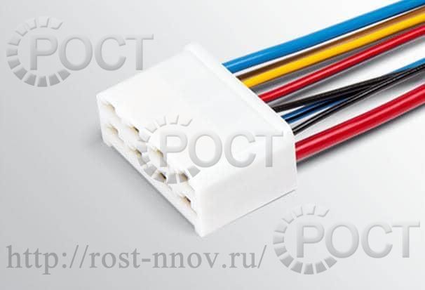 Колодка замка зажигания ВАЗ-2108-099 с проводами (мин. уп-ка 10шт.) CARGEN