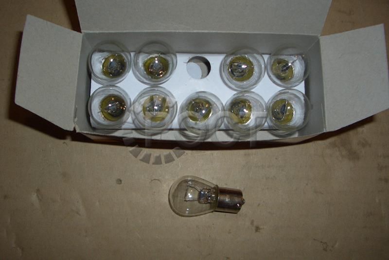 Лампа 12 V 21 W (повторитель,стоп-сигнал, задний ход) 1 конт ВА15s  VETTLER (17150) 