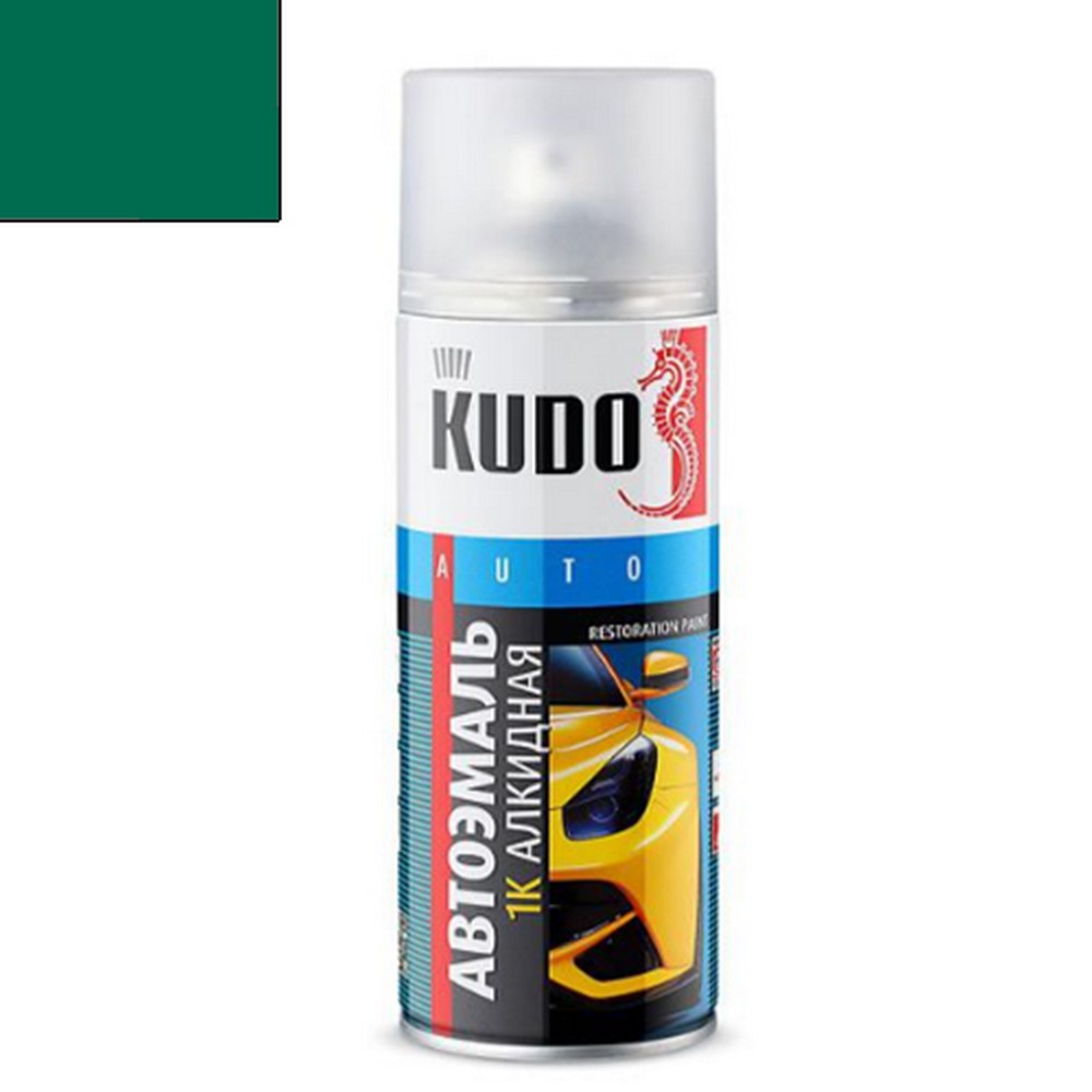 Краска-спрей KUDO (394) темно-зеленая (520мл)
