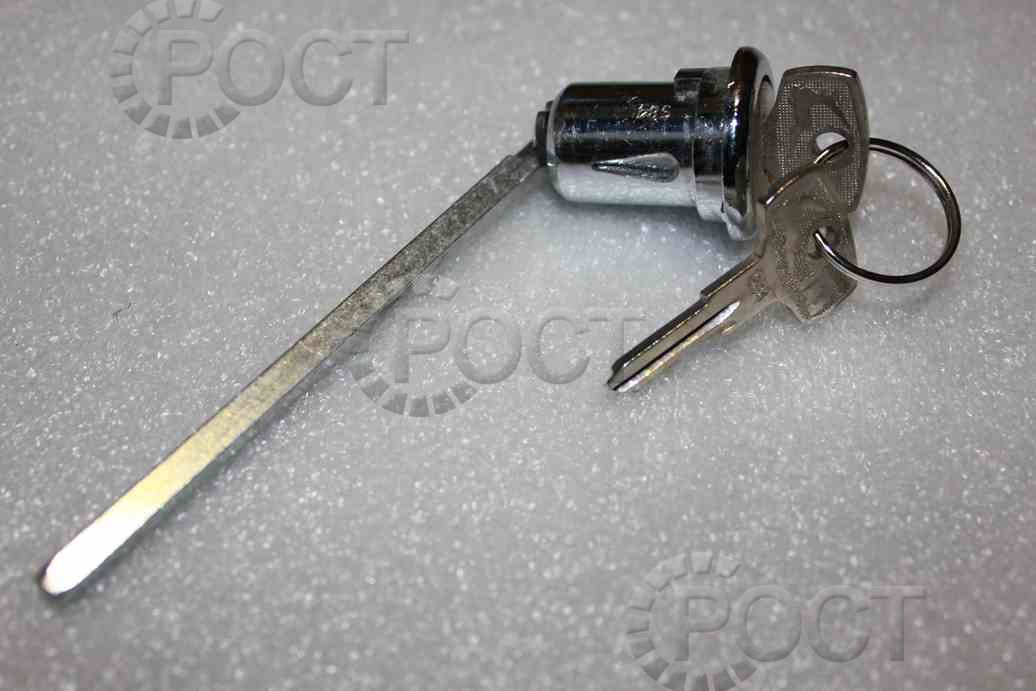 Замок двери Г-31029 с ключом (личинка в сб.)