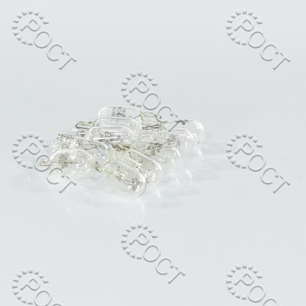 Лампа 12 V  3 W (повторитель, габариты, салон) без цоколя W2,1x9,5d (W3W)