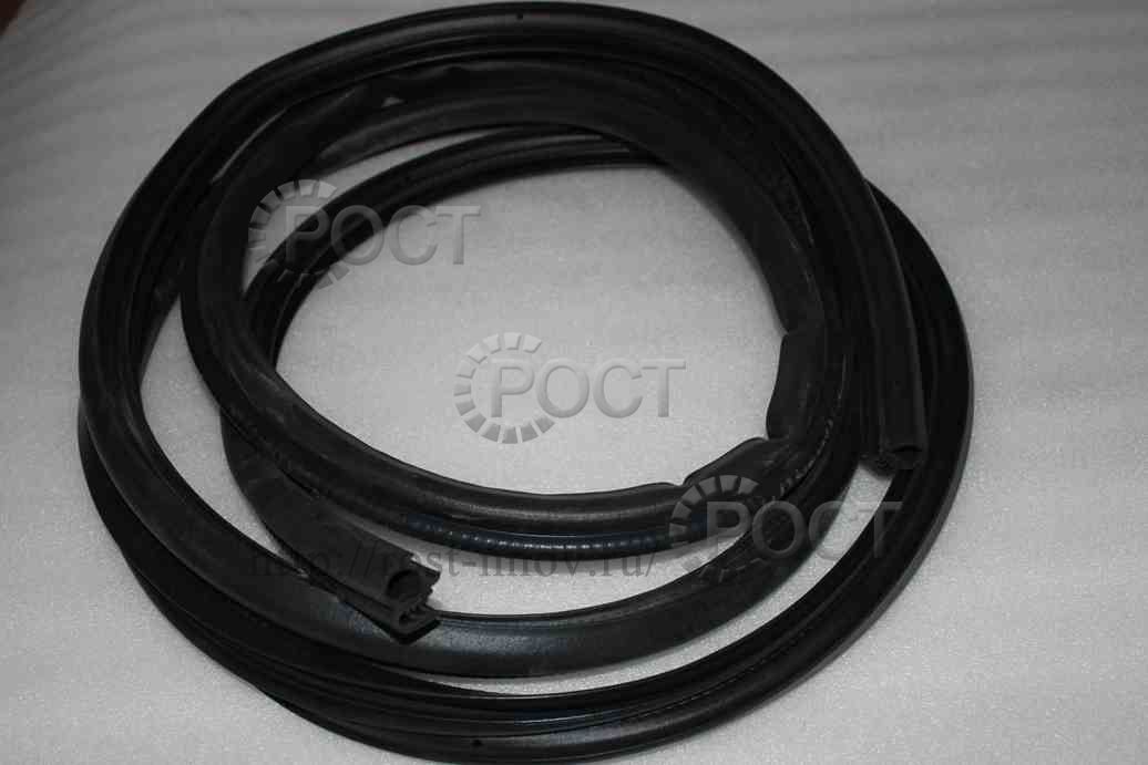 Уплотнитель проема двери Г-3307, ПАЗ (РКИ-52-02) (L=3,8м)
