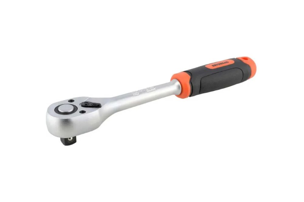 Трещотка 1/2" L250 мм 45 зубов АвтоDело "Professional" (39545)