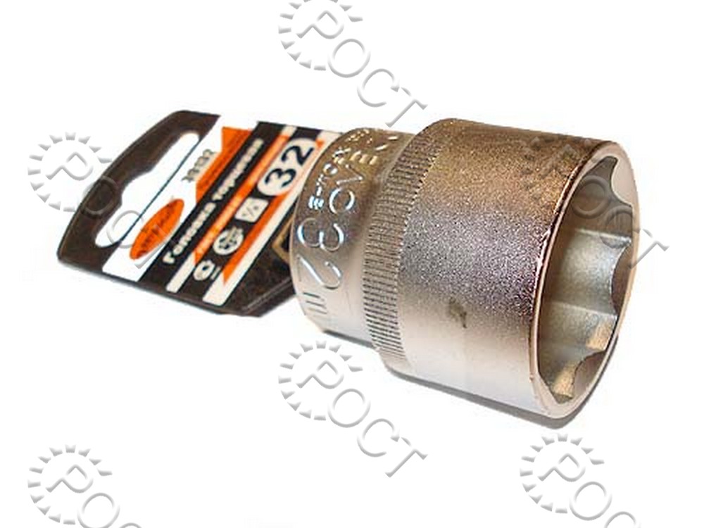 Головка торцевая *32мм (1/2") АвтоDело "Professional" (39132)