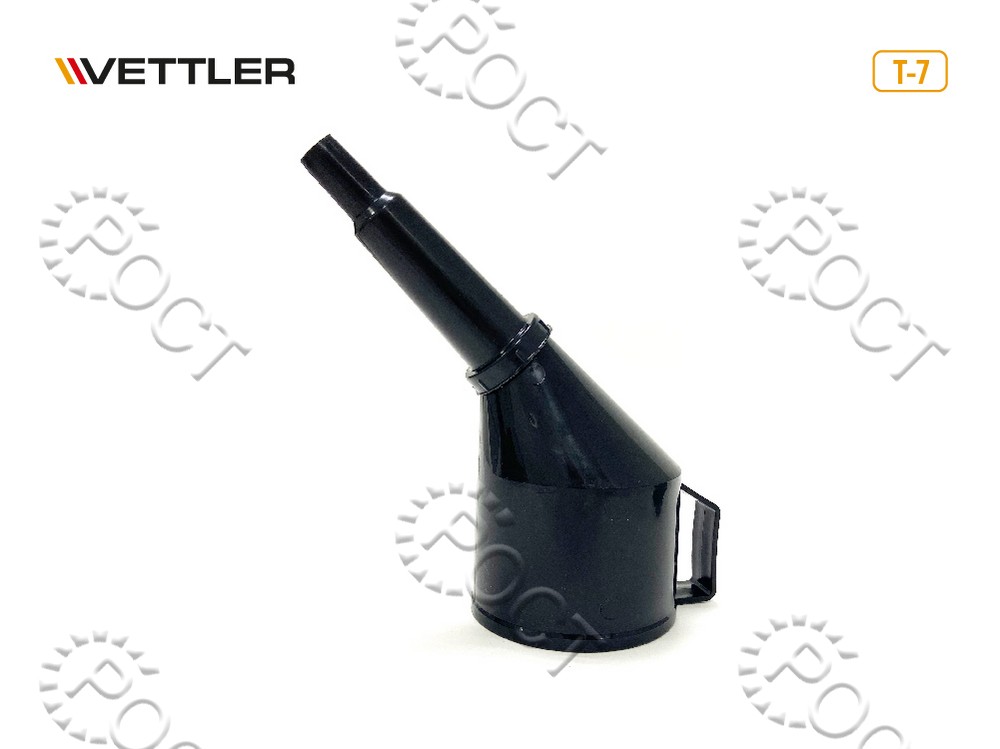 Воронка автомобильная D=120 мм (пластмассовая, разборная, с сеткой) VETTLER