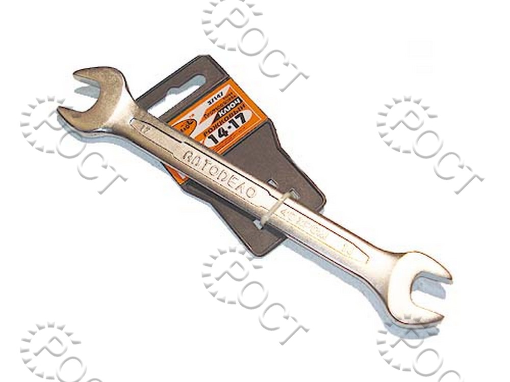 Ключ рожковый 14*17  АвтоDело "Professional" (37147)