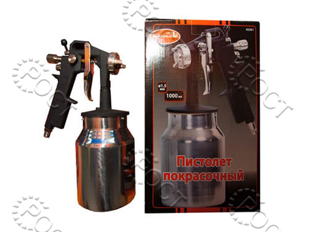 Краскопульт нижний бачок 1.0 л АвтоDело (42361)