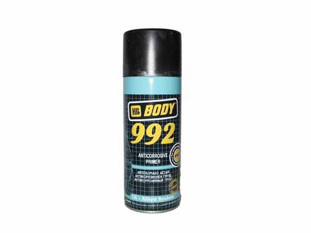 Грунт алкидный (1-комп.) Body 992 антикоррозионный черный  (0,4 л) аэрозоль (5100299200)