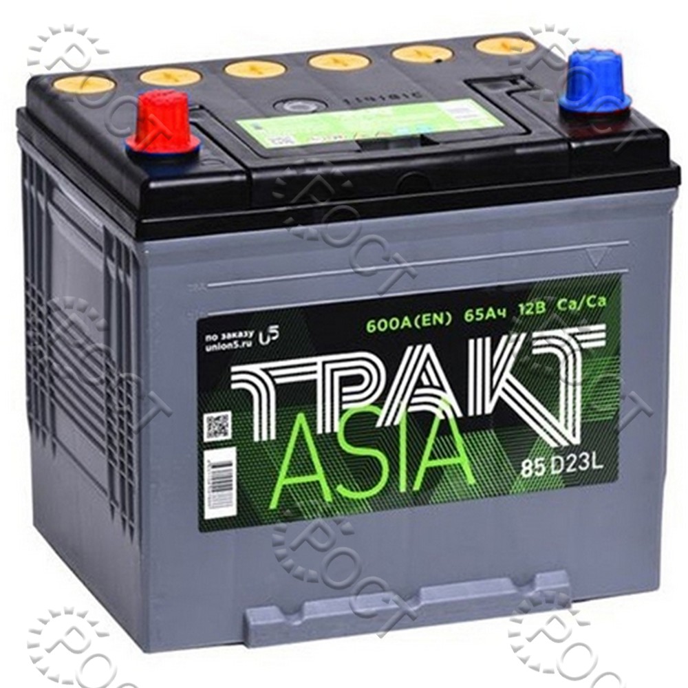 Аккумулятор  65 "ТРАКТ Asia" прямая полярность (230*173*220) пусковой ток 600А