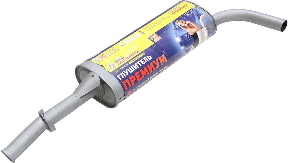Глушитель Г-3302 дв. Cummins ISF 2.8 (автобус, борт) Евро-3 ПРЕМИУМ