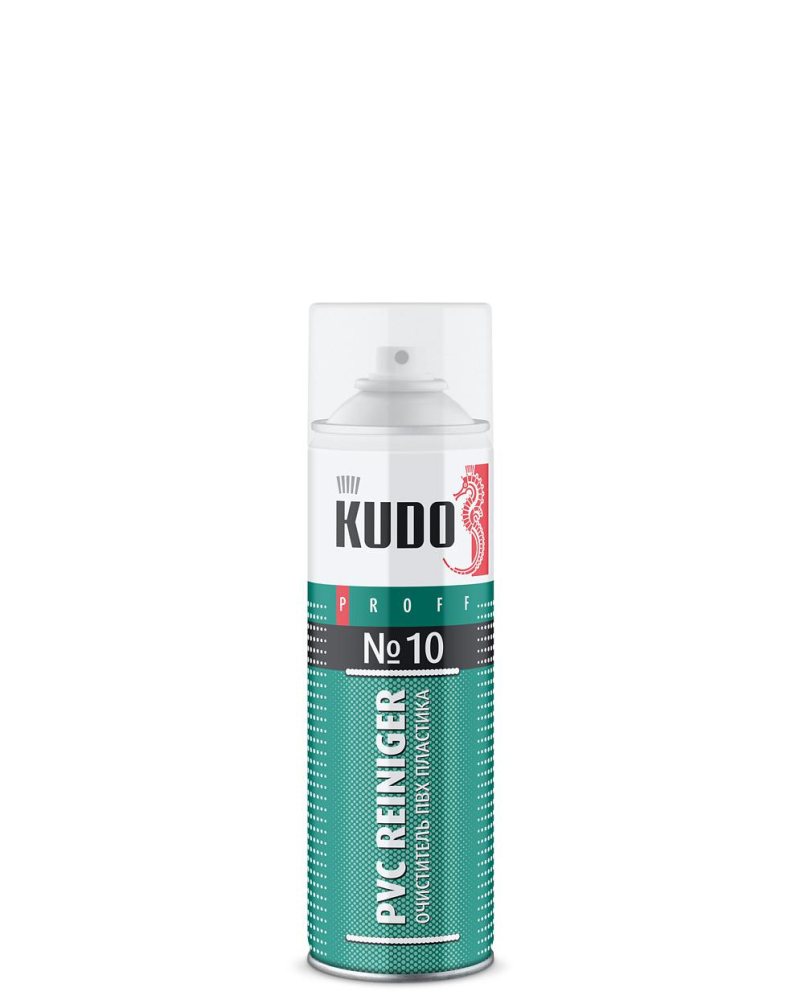 Очиститель ПВХ пластика KUDO PVC Reiniger №10 (650 мл) аэрозоль (KUPP06PVC10)