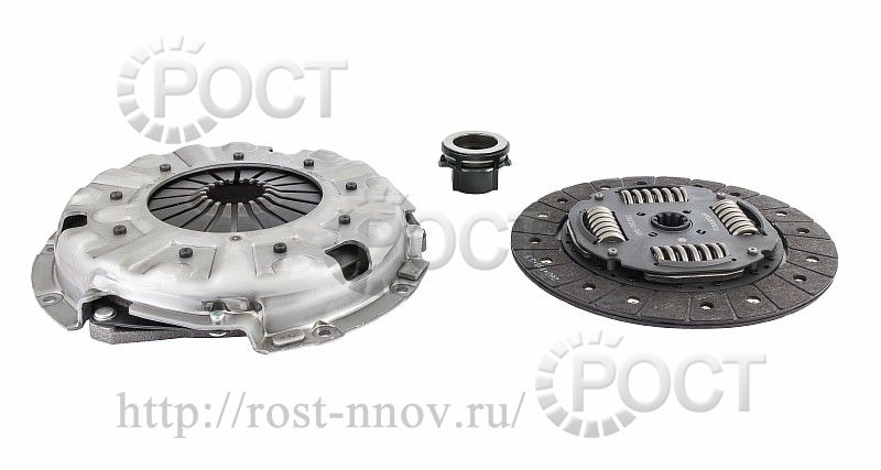 Сцепление дв. Cummins 2.8 Евро-4 Г-А21R22 Г-ль Next КПП-330 Н.м (149 л.с ) 8 пружин усиленное
