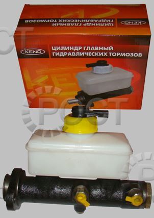 Цилиндр главный тормозной УАЗ-452, 3741, 469, 3151, Хантер до 1987 г.в. с/о (1 бачок с сигнализатором)