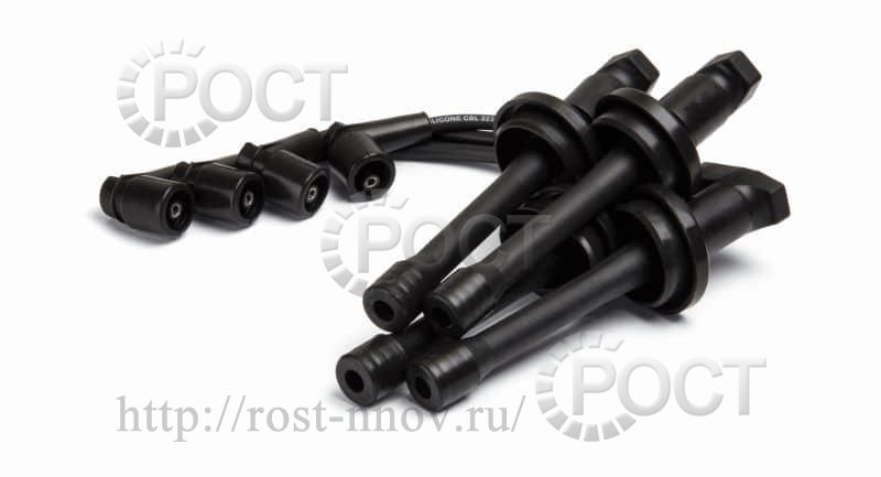 Провода высоковольтные дв. ЗМЗ-406 на катушку BOSCH (с наконечником)