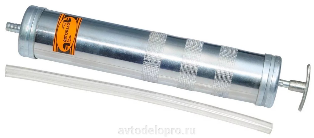 Шприц маслозаливной  500 мл (гибкий шланг) АвтоDело (42023)
