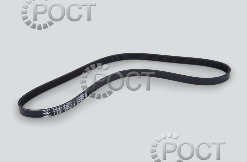 Ремень 1238 (6РК) агрегатов дв. ЗМЗ-409 УАЗ Патриот с 2008 г.