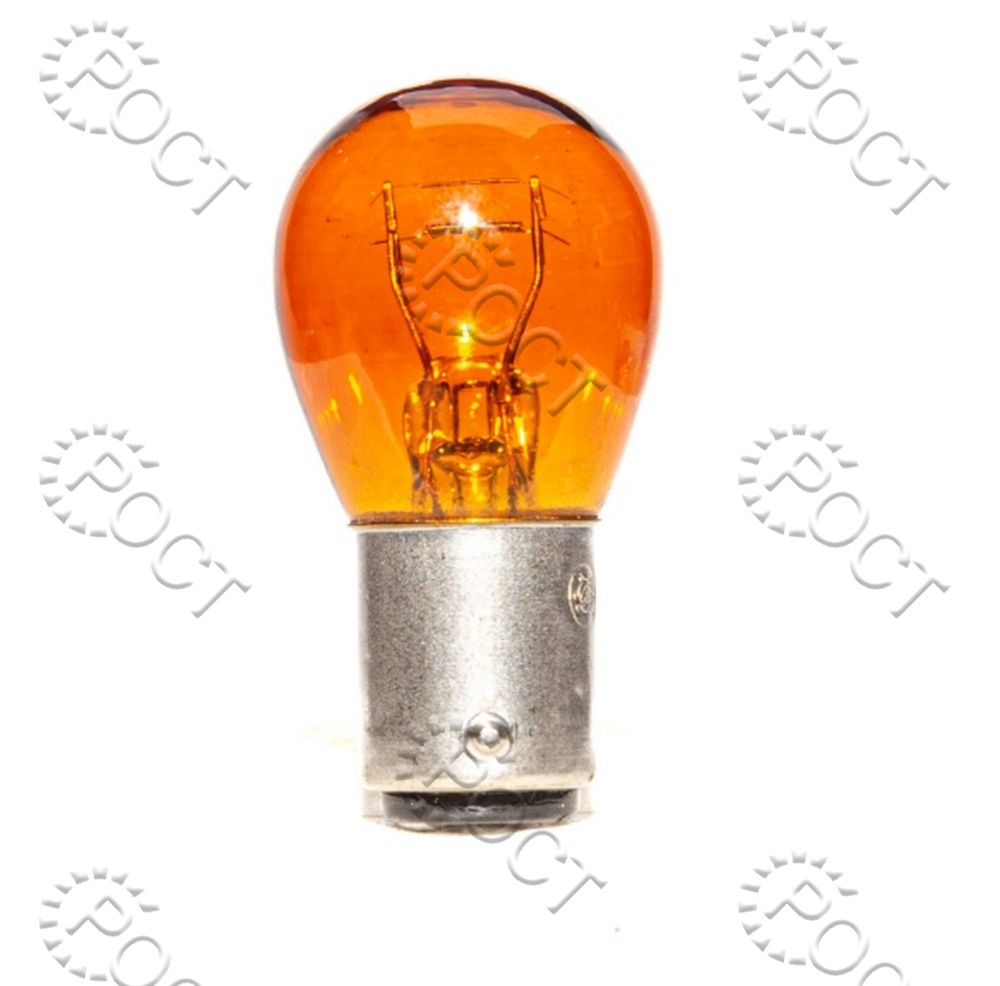 Лампа 12 V 21/5 W (повторитель) 2 конт ВАY15d (желтая)  АвтоЭлектрика