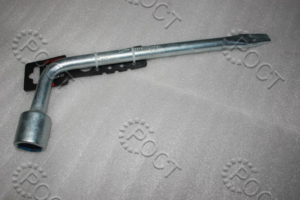 Баллонный ключ 22мм с длинной ручкой кованый 375мм