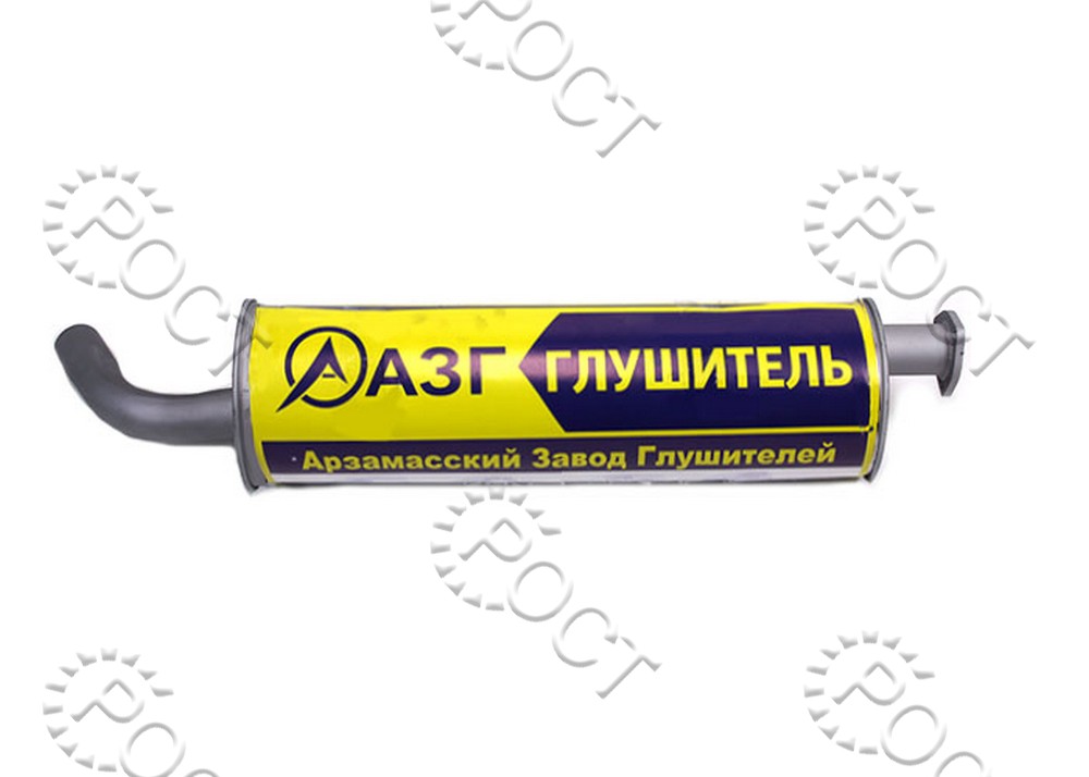 Глушитель Г-33104 дв. Cummins 3.8 Евро-4 Г-С41R13 Г-н Next дв.Cummins 3.8, ЯМЗ 534 (33106-1201010)