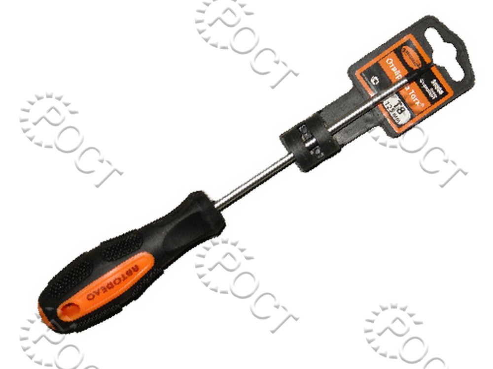 Отвертка TORX T 8 125 мм "АвтоDело" (30908)